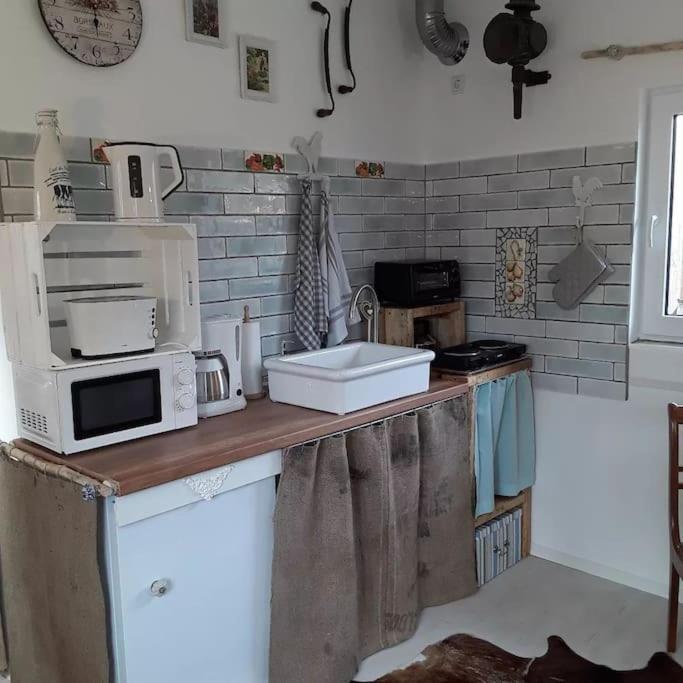 Ferienhaus Mit Minibauernhof مونستر ام هايدكرايس المظهر الخارجي الصورة